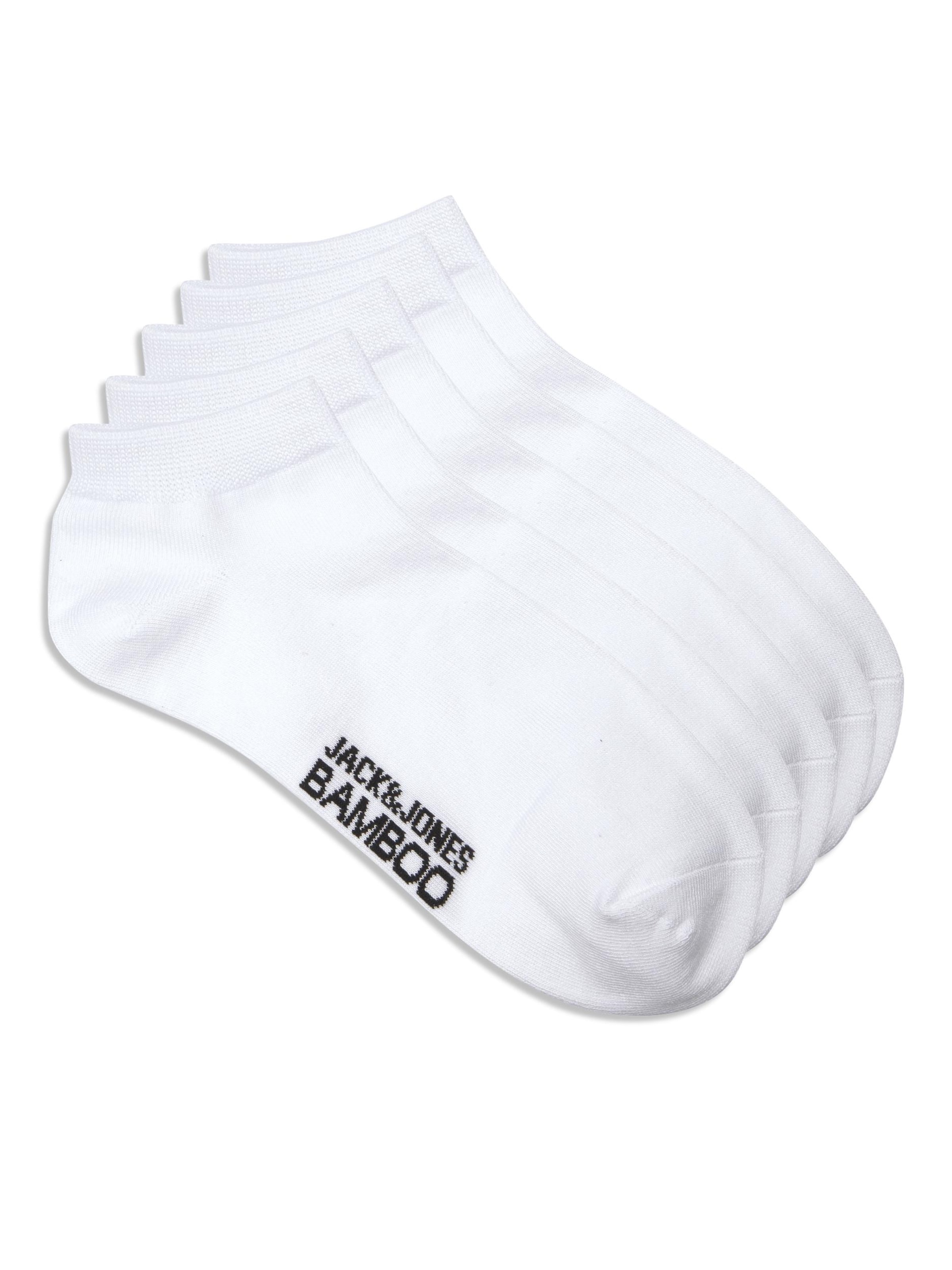 Chaussettes JACK & JONES en blanc : devant
