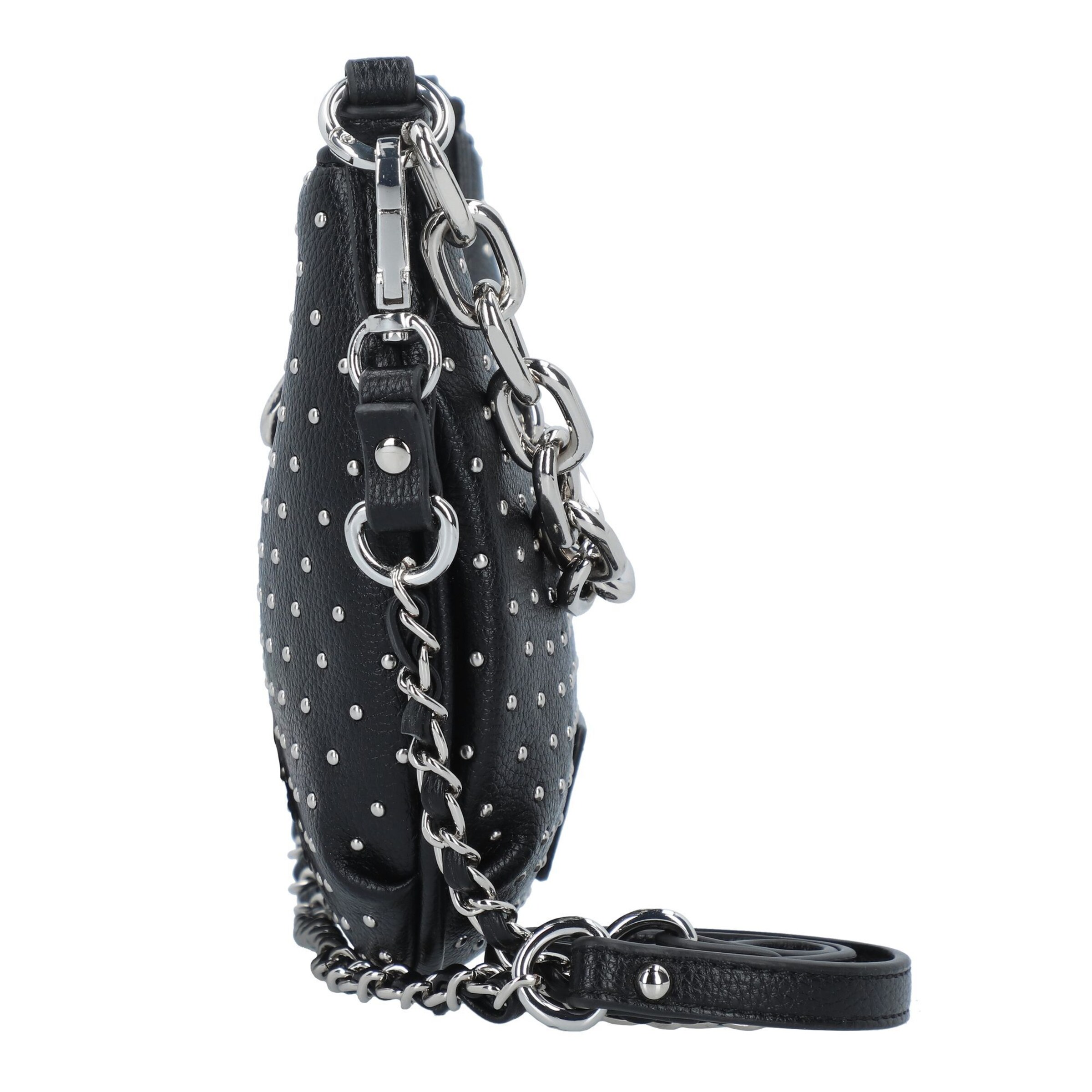 Seidenfelt Schultertasche 'Jomala' in Schwarz