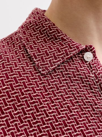 JACK & JONES Comfort Fit Hemd in Rot