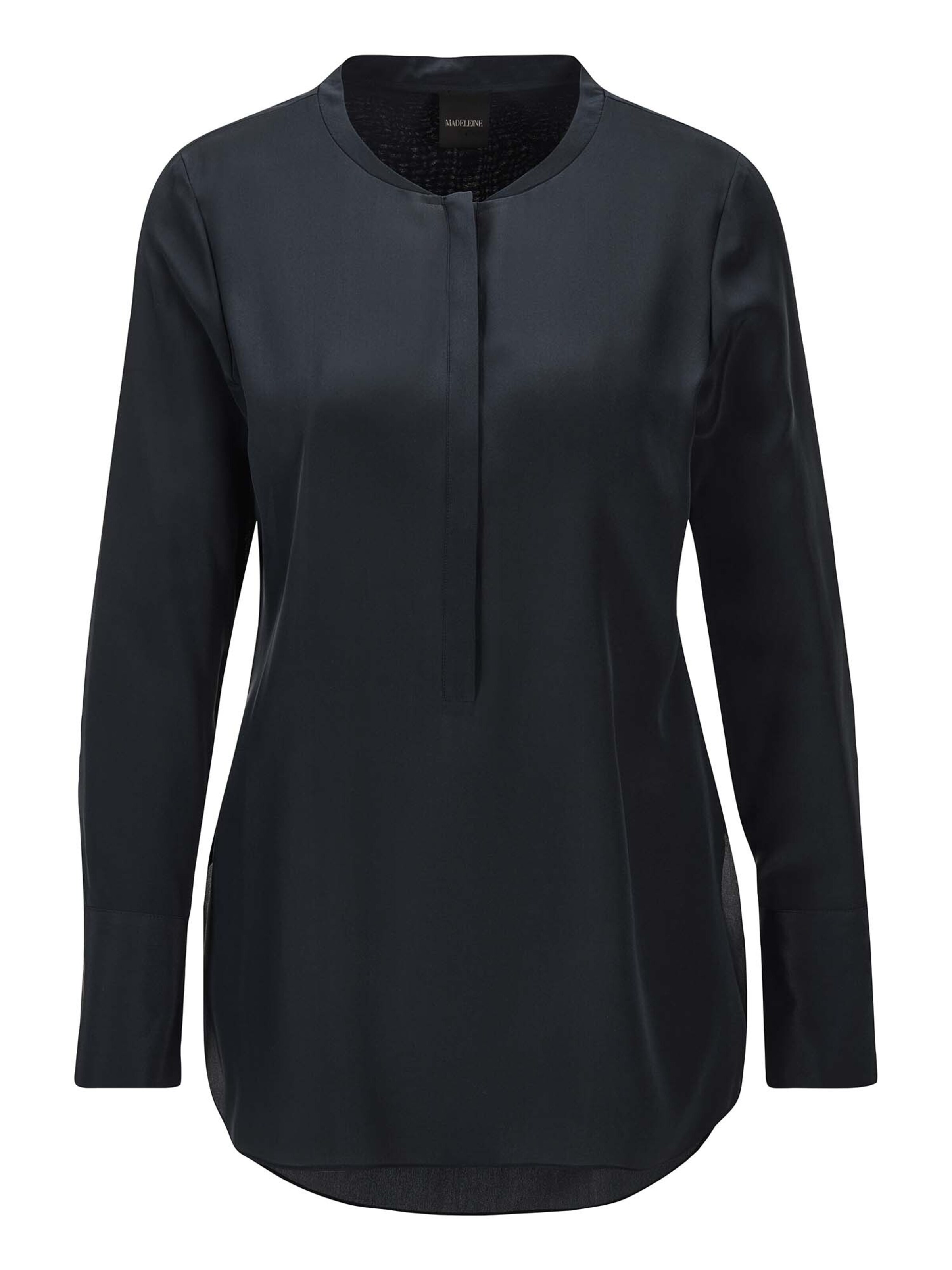 MADELEINE Blouse in Blauw: voorkant