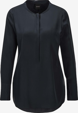 MADELEINE Bluse in Blau: Vorderseite