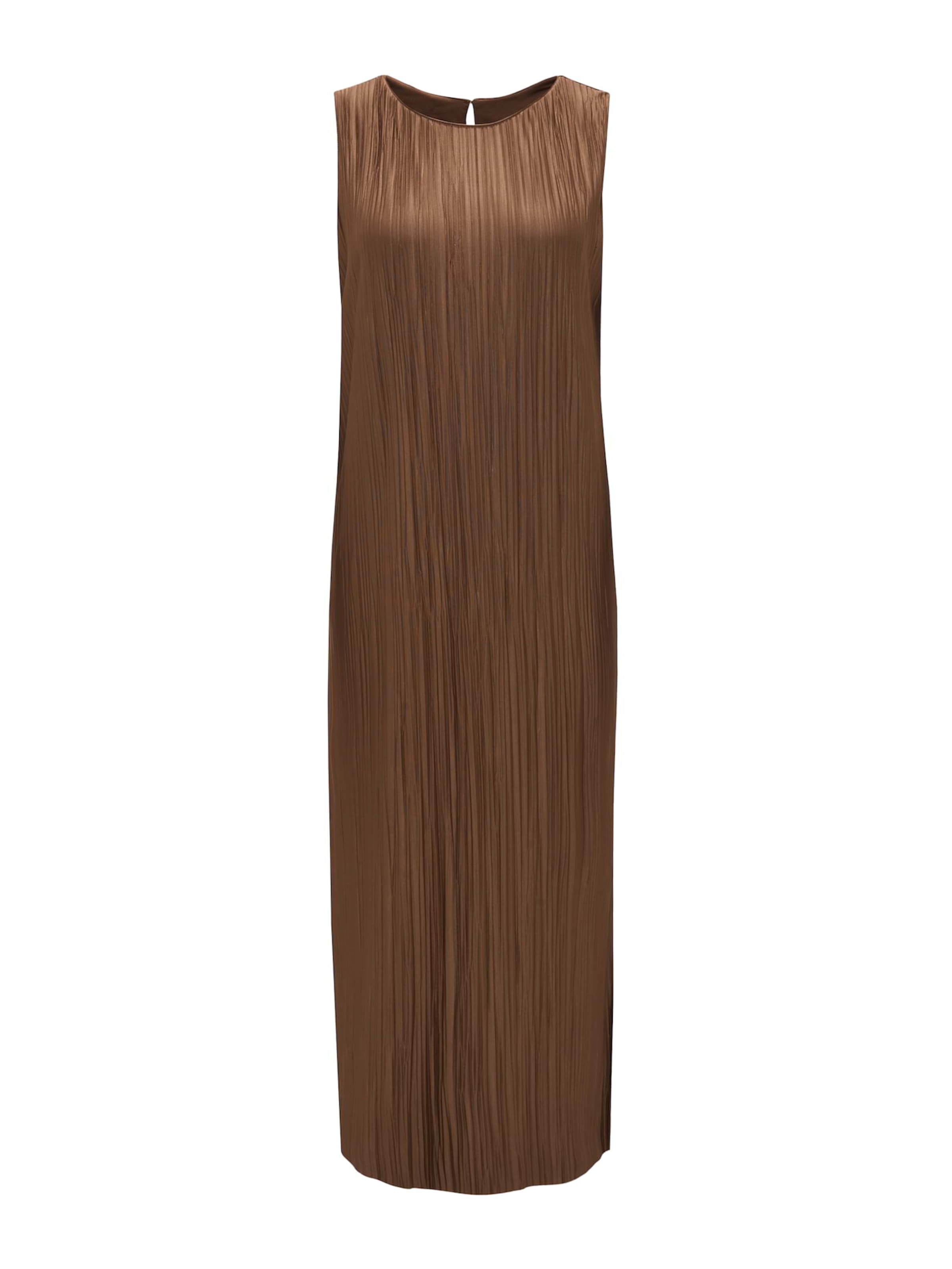 OPUS Kleid 'Worna' in Braun: Vorderseite