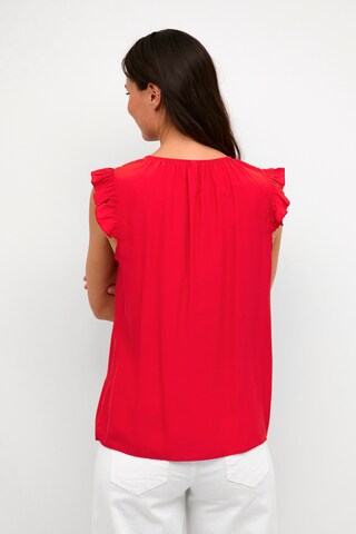 CULTURE Bluse in Rot
