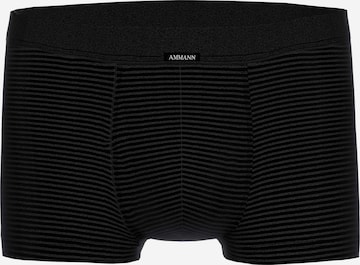 Boxers Ammann en noir : devant