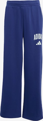 ADIDAS SPORTSWEAR Regular Urheiluhousut värissä sininen: etupuoli
