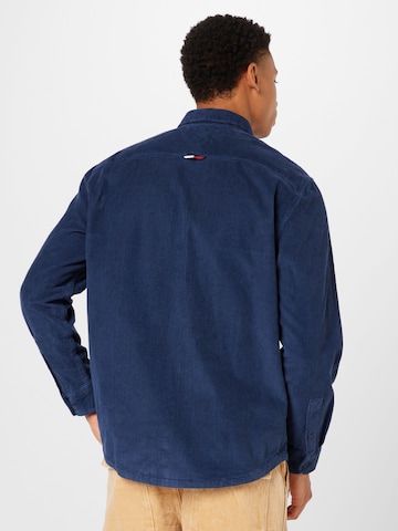 Tommy Jeans Regular fit Overhemd in Blauw