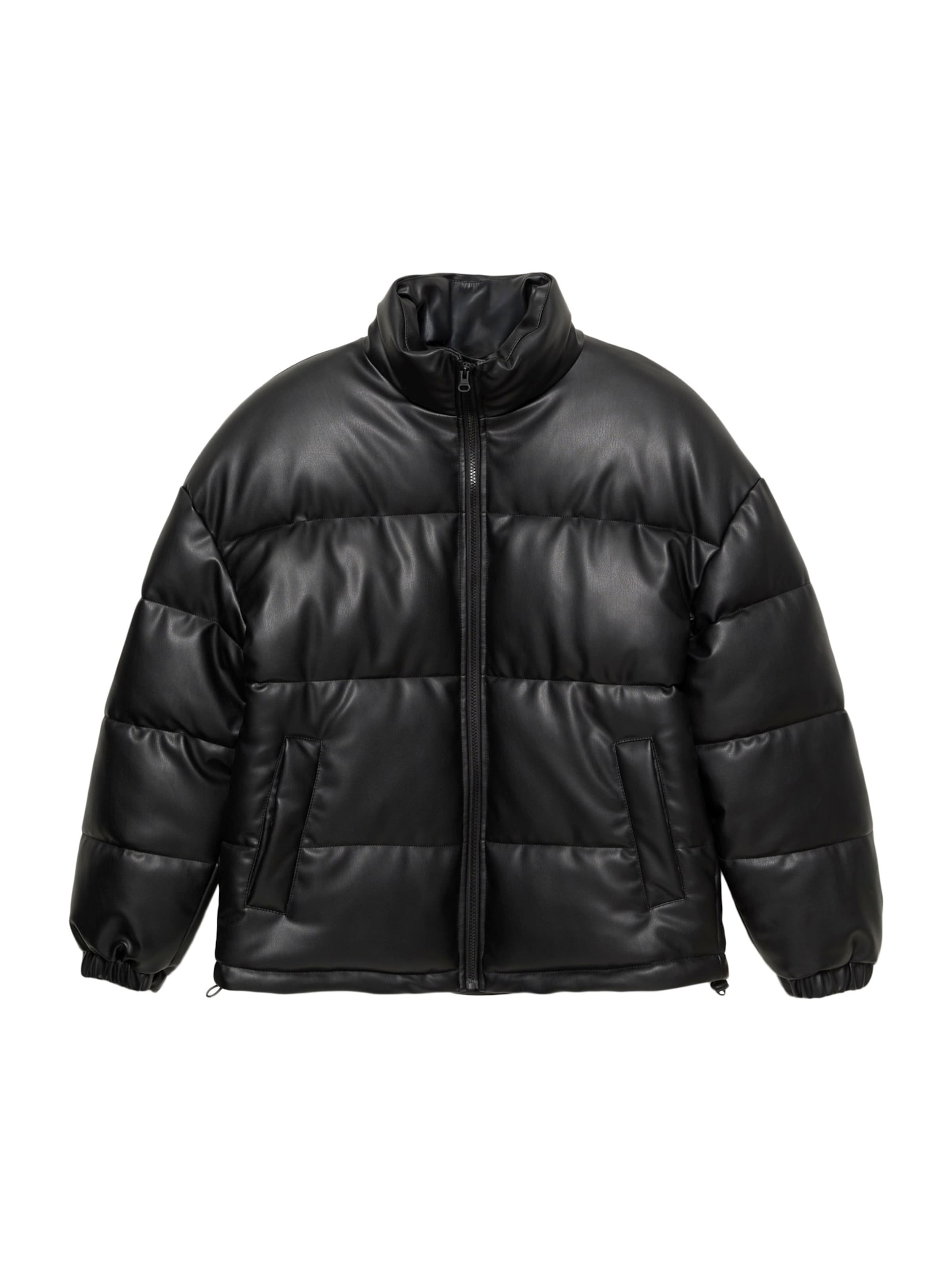 Pull&Bear Zimska jakna | črna barva, Prikaz izdelka