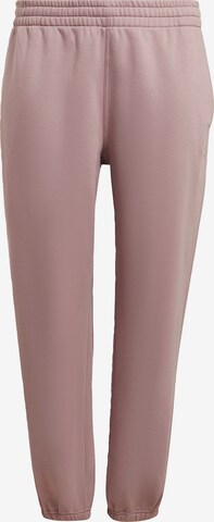 Pantalon 'Essentials' ADIDAS ORIGINALS en rose : devant