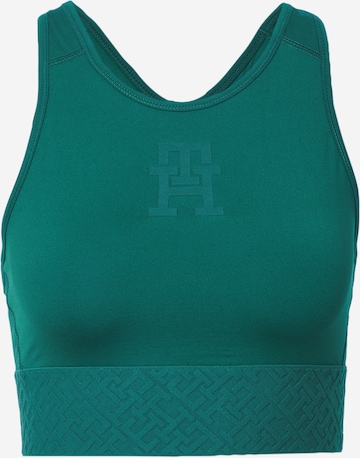 TOMMY HILFIGER Bustier BH in Groen: voorkant