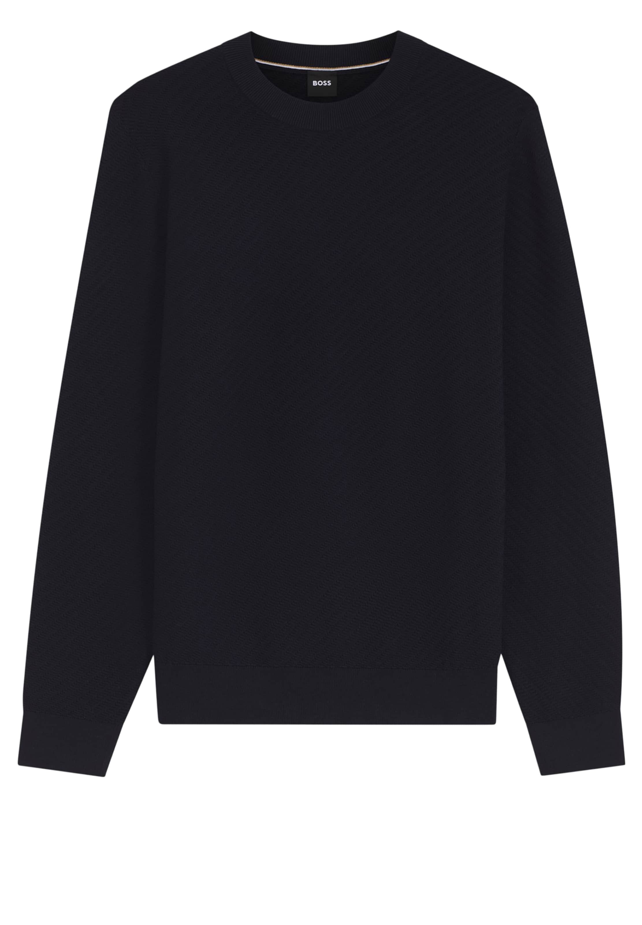BOSS Pullover ' Lofranco ' in Blau: Vorderseite