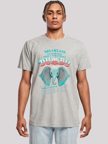 T-Shirt 'Disney Dumbo Astound Your Mindes' F4NT4STIC en gris : devant