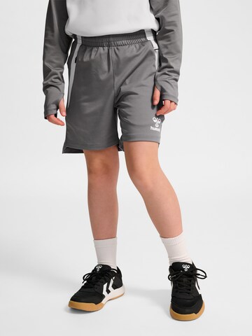 Regular Pantalon de sport 'Lead 2.0' Hummel en gris : devant