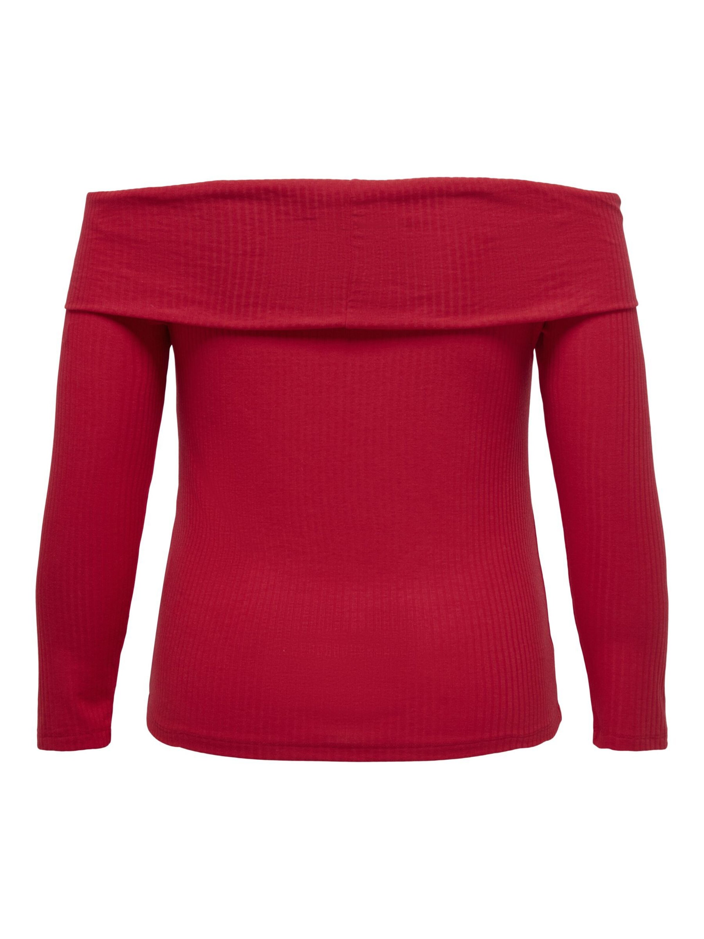 Maglietta 'EVELYN' di ONLY Carmakoma in rosso