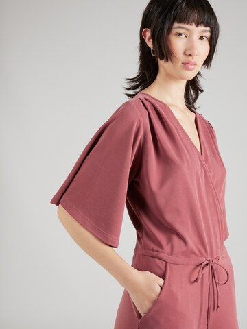 Tuta jumpsuit 'Bradlee' di mbym in rosso