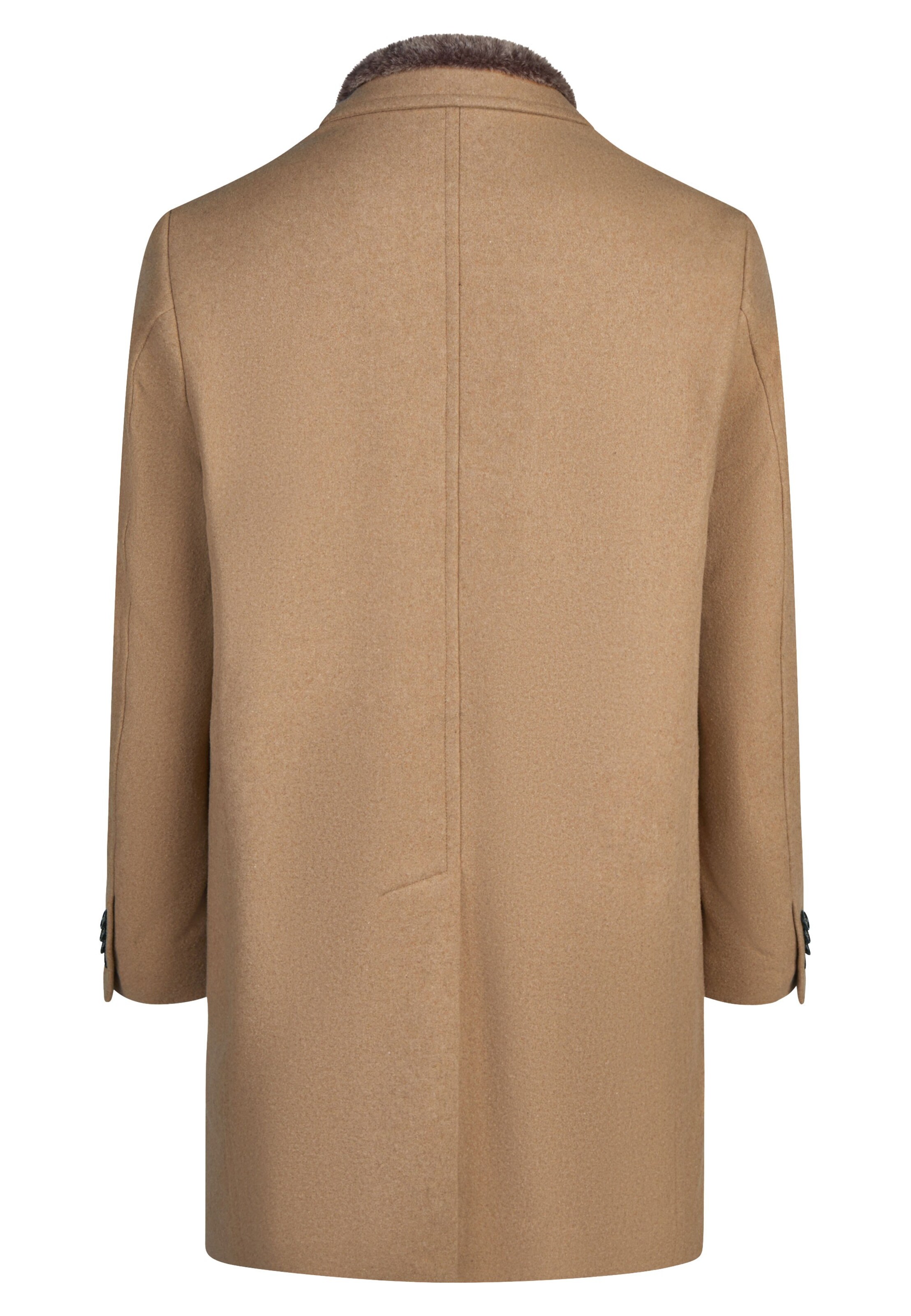 HECHTER PARIS Between-Seasons Coat 'Elegant' in Brown