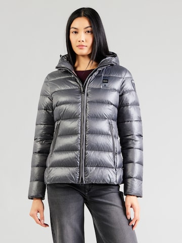 Blauer.USA Зимно яке в сиво: отпред