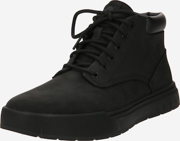 TIMBERLAND - Botas com atacadores 'Maple Grove' em preto: frente