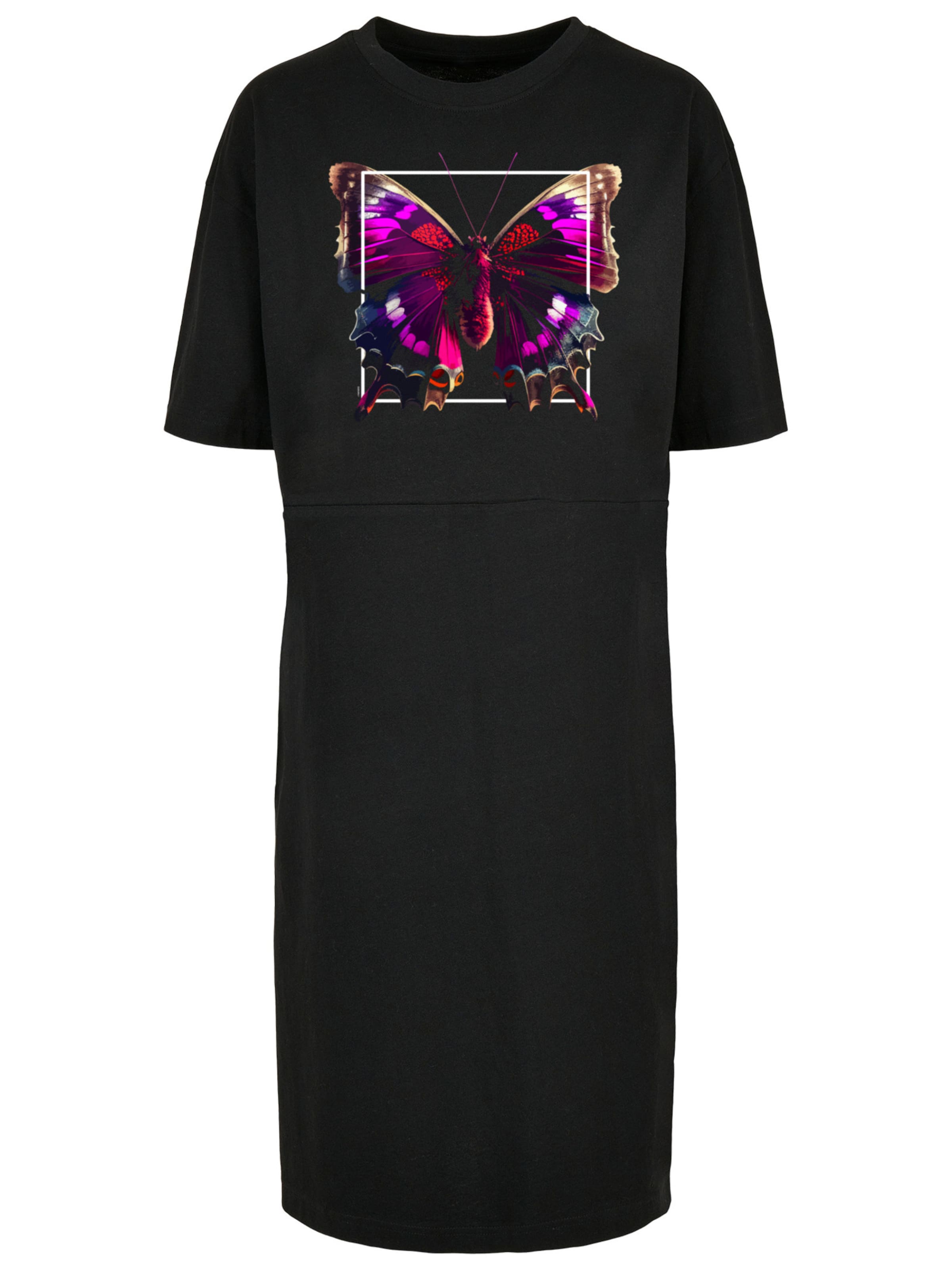 F4NT4STIC Oversized dress in Black: front