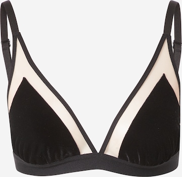 Triangle Soutien-gorge Undress Code en noir : devant