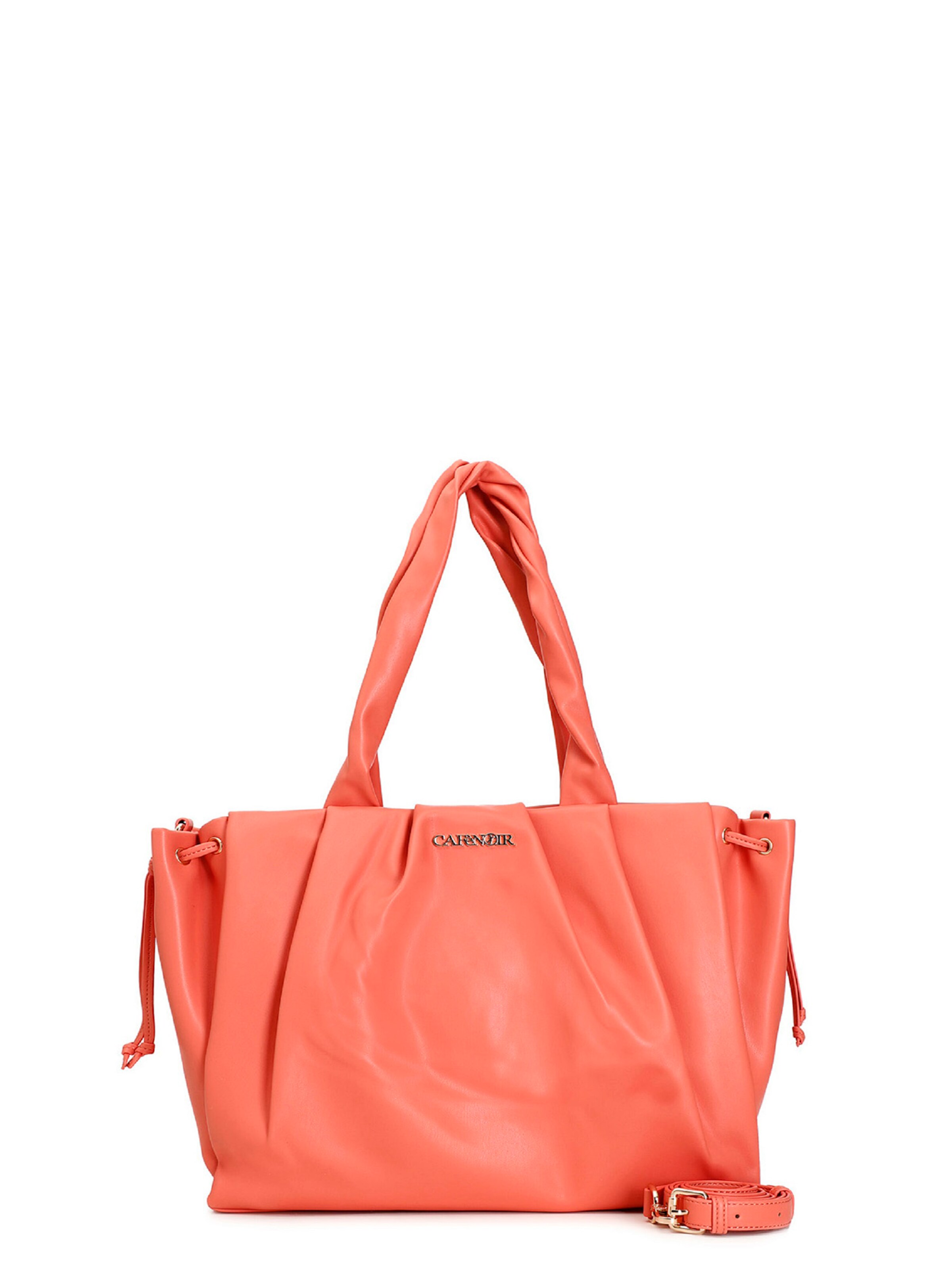 Borsa a sacco di CAFè NOIR in arancione: frontale