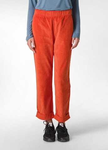 DEHA Regular Trousers in Orange: front