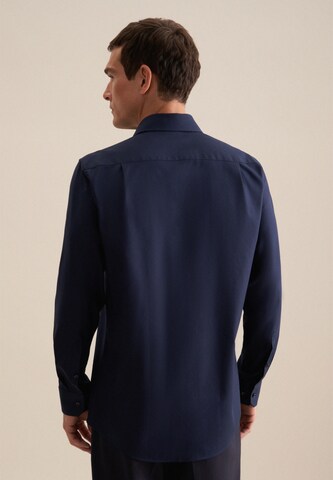 SEIDENSTICKER Regular fit Zakelijk overhemd 'Regular' in Blauw