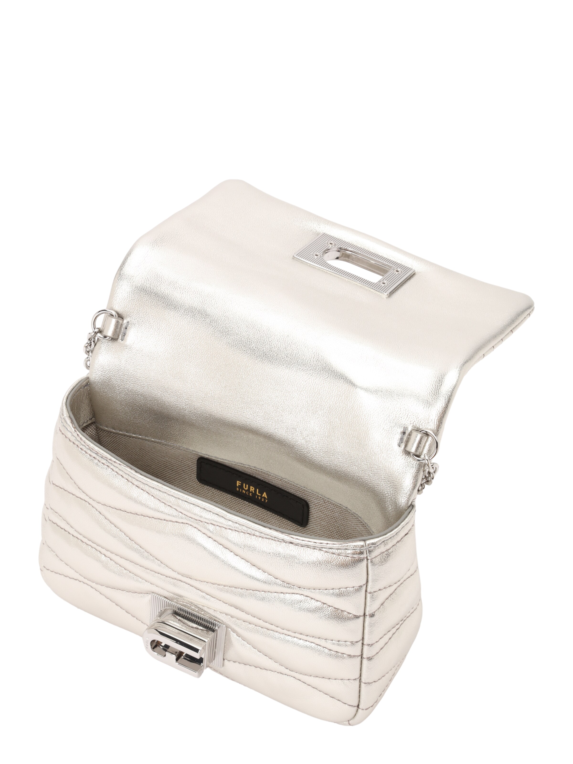 FURLA Torba na ramię '1927' w kolorze srebrny
