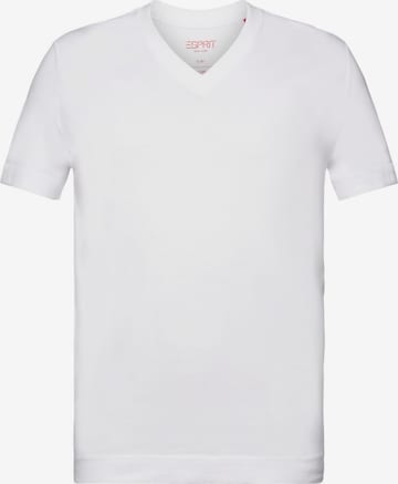 ESPRIT Shirt in Wit: voorkant