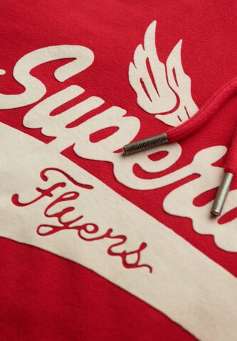 Sweat-shirt 'Flyers' Superdry & Co en rouge
