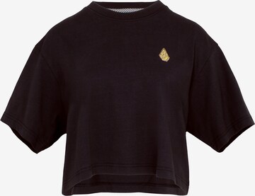Volcom Shirt 'TETSUNORI' in Zwart: voorkant