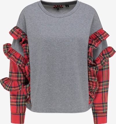 myMo ROCKS Sweater majica u siva / miks boja, Pregled proizvoda