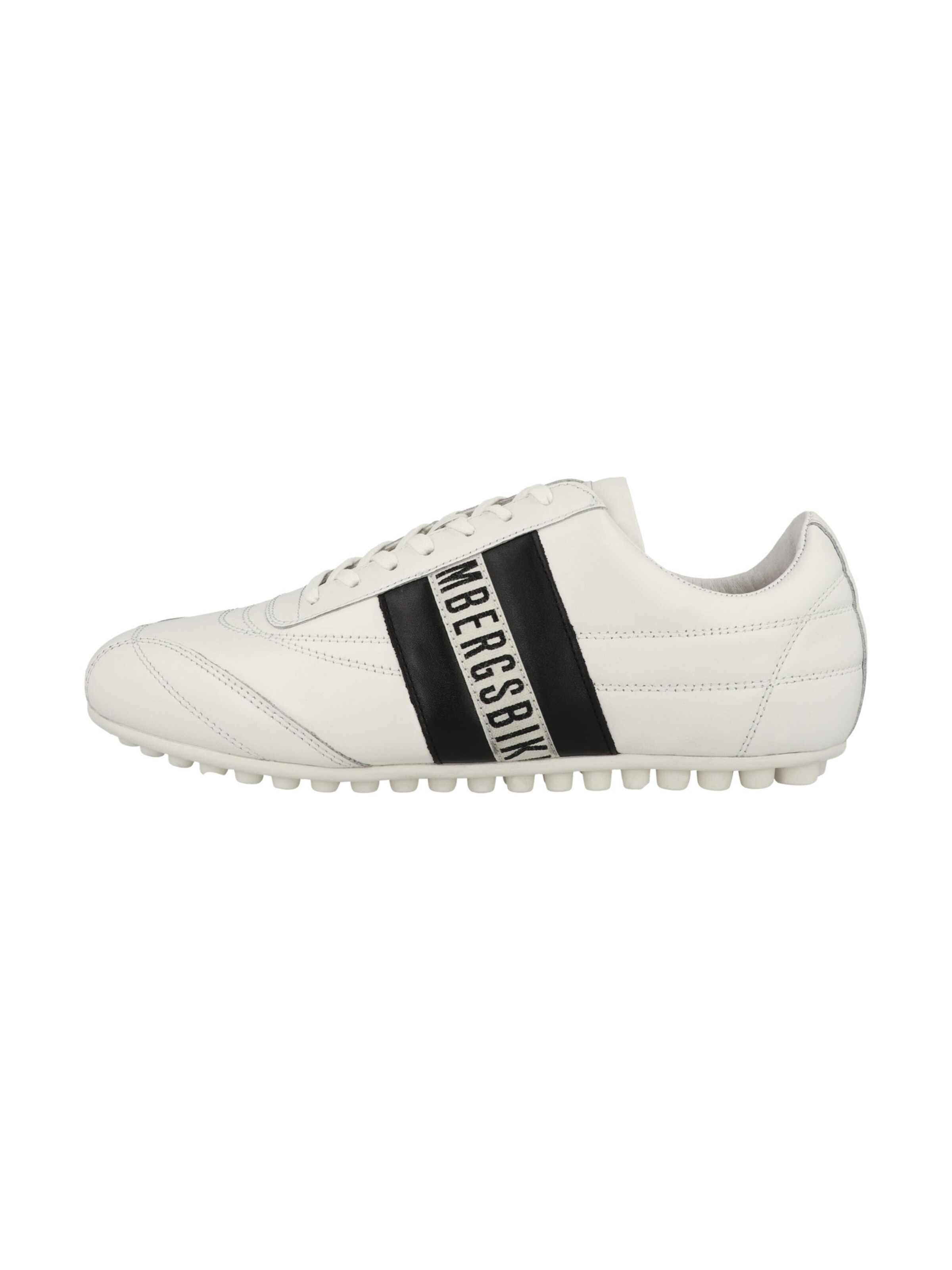 Baskets basses 'Soccer' BIKKEMBERGS en blanc