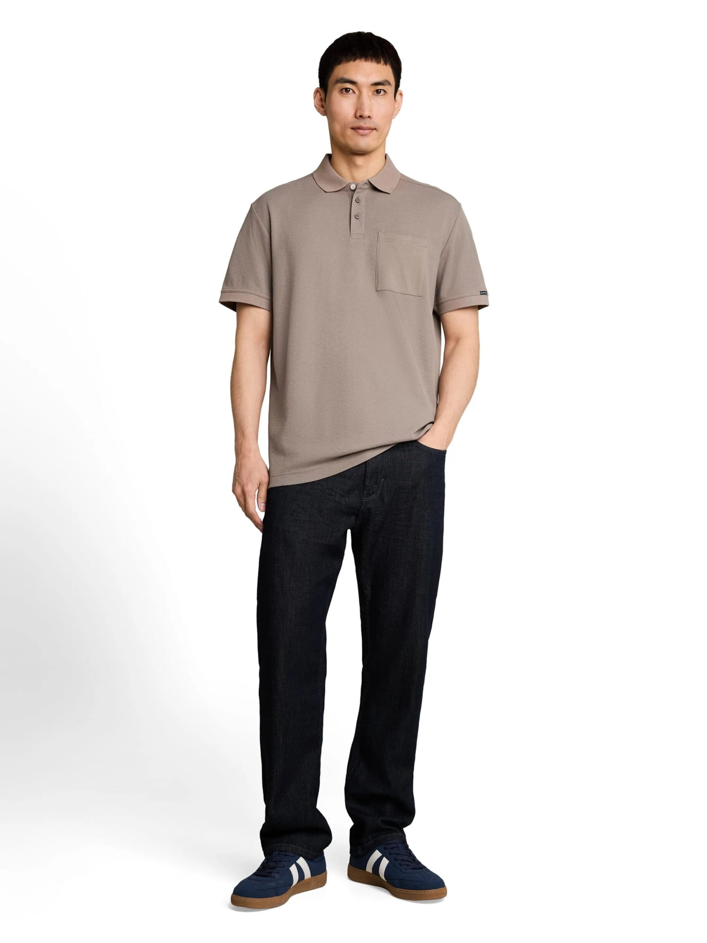 TOM TAILOR Shirt in Grijs