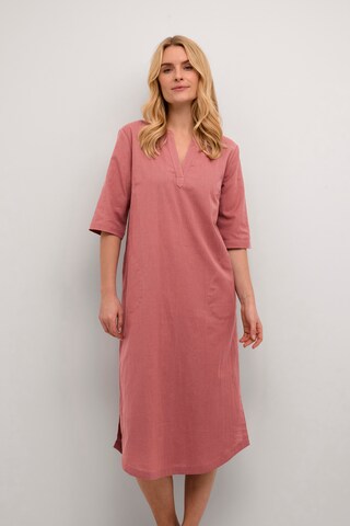 Robe 'Kia' Kaffe en rose : devant