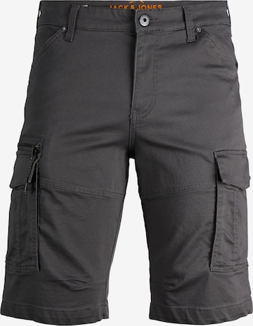 JACK & JONES Cargo Pants 'Dex' in Grey: front