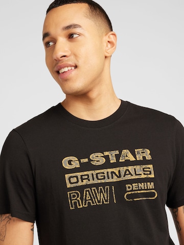 G-Star RAW Тениска в черно