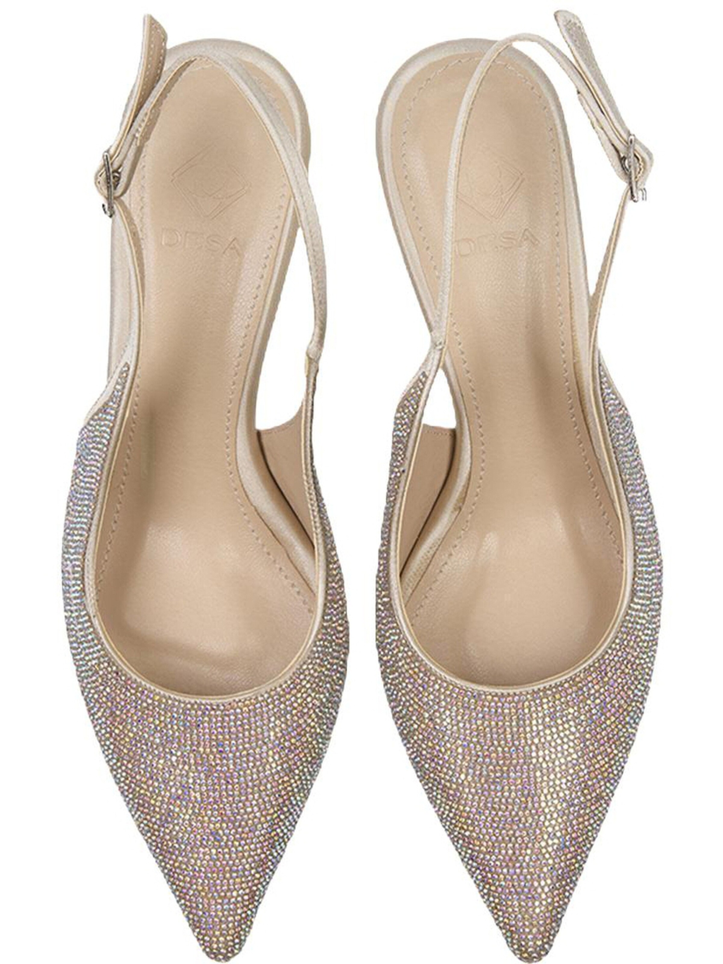 Desa Slingback Pumps in Beige