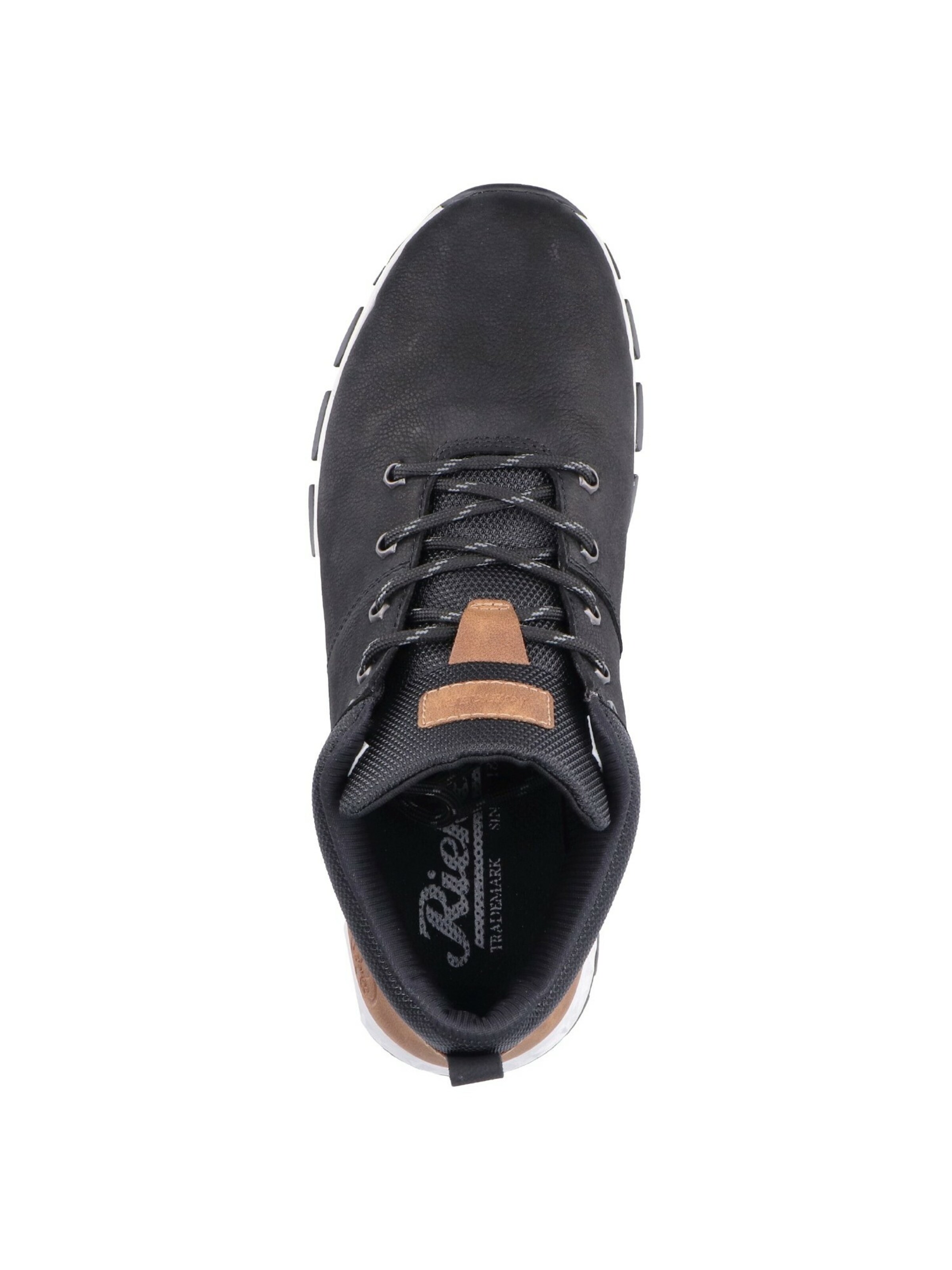Bottines à lacets Rieker en noir