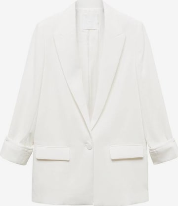 MANGO Blazer 'Eleonor' in Weiß: predná strana