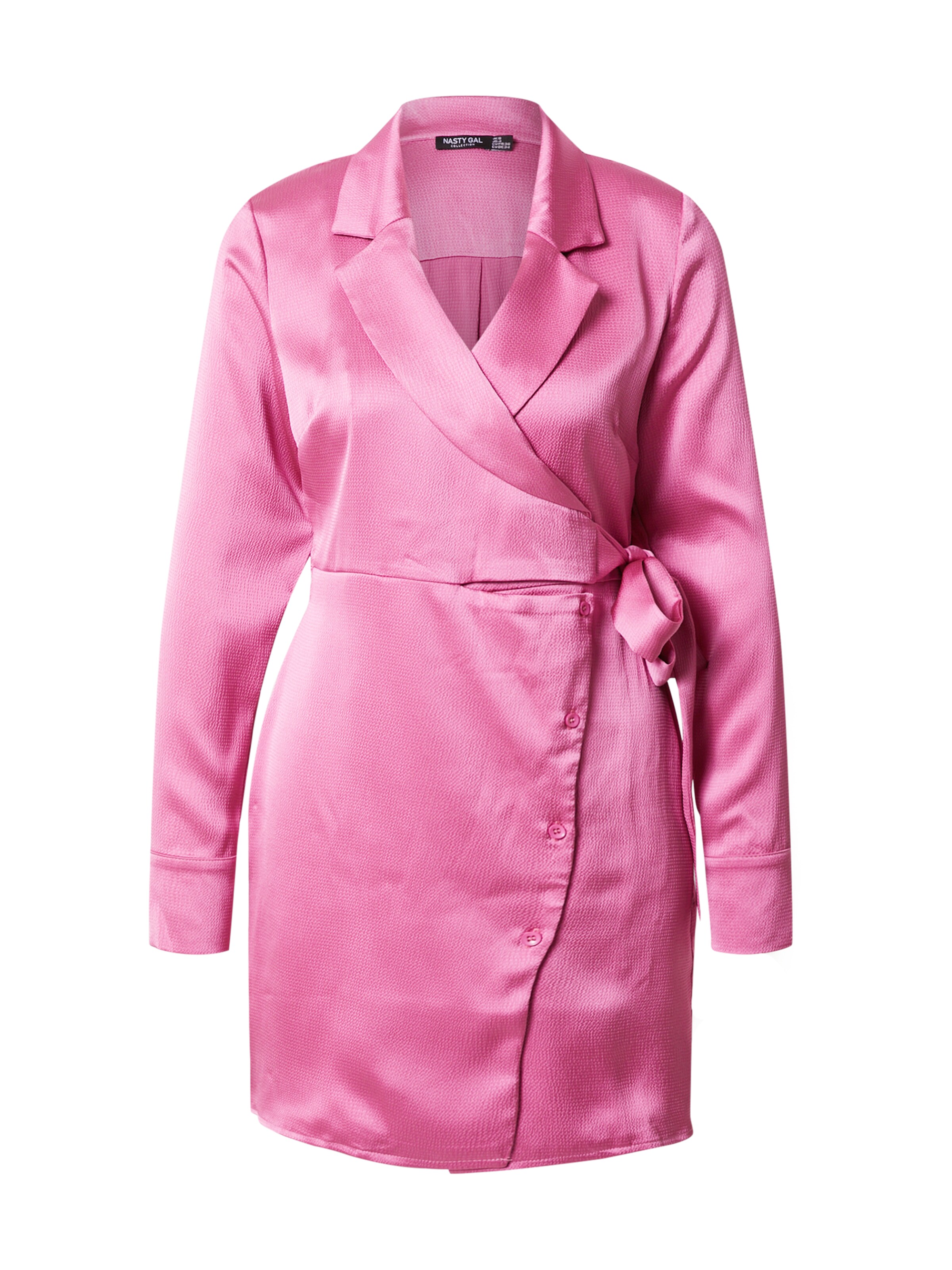 Rochie de la Nasty Gal pe roz: față