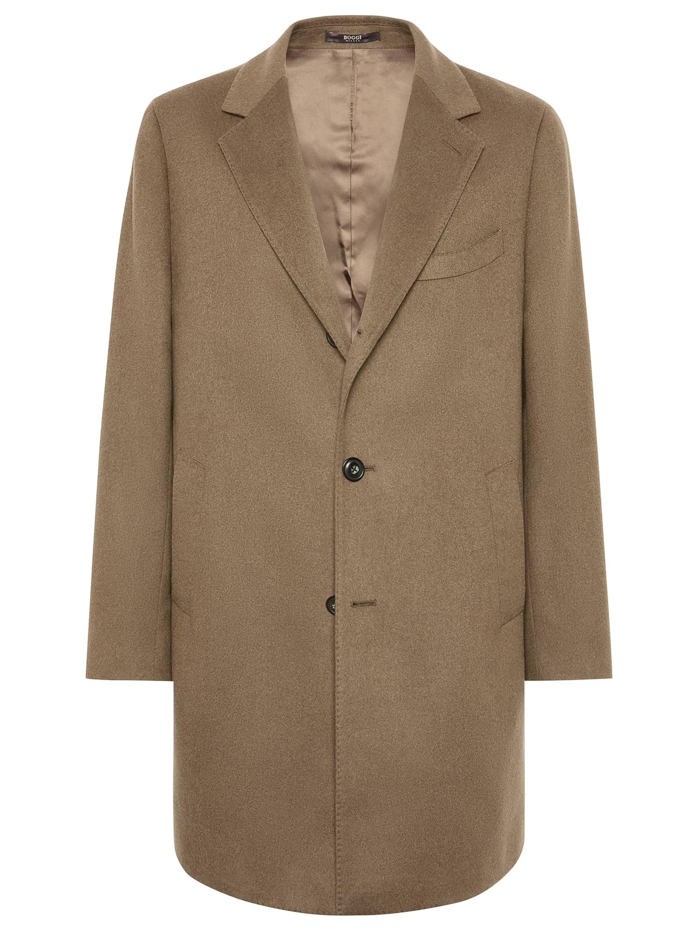 Boggi Milano Kevad-sügismantel, värv pruun: eest vaates