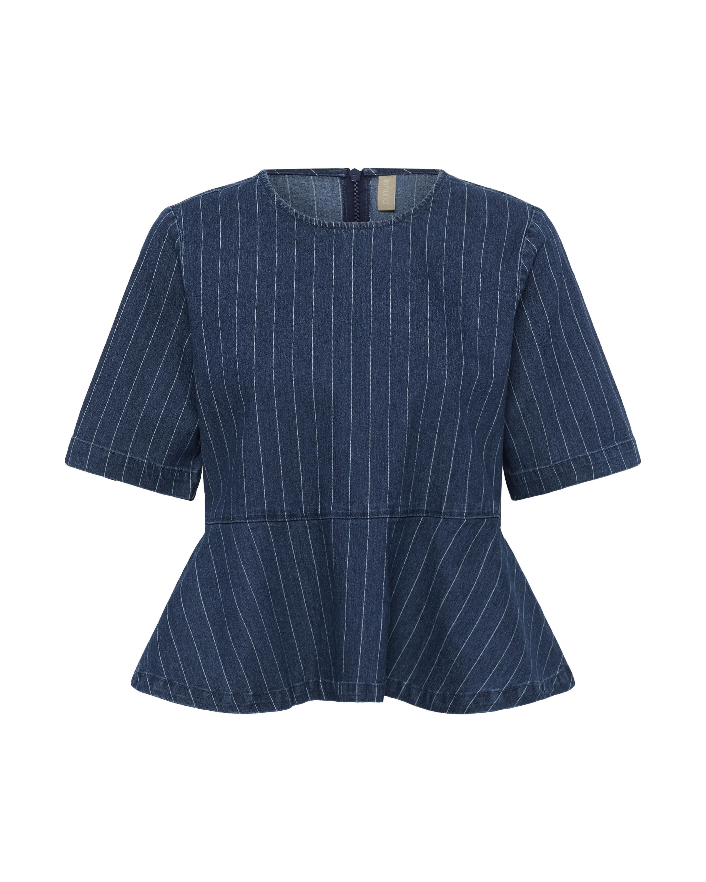 CULTURE Blouse 'CUmai Renny' in Blue: front