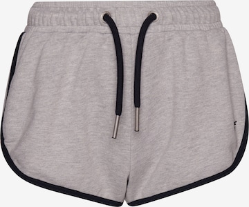 Superdry Regular Broek in Grijs: voorkant