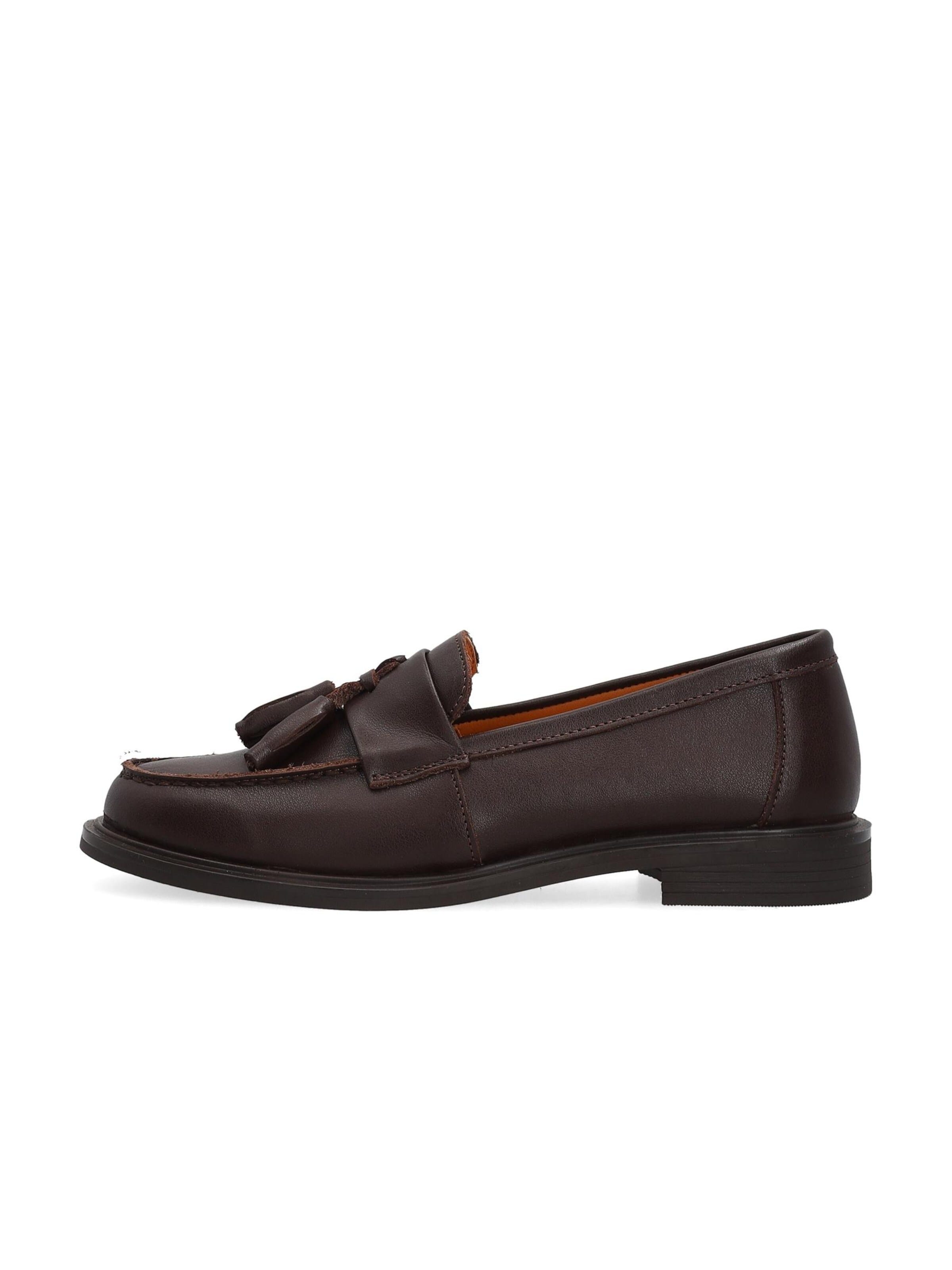 VENEZIA Classic Flats in Brown: front