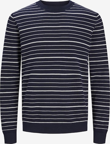 JACK & JONES Sweater 'NIKO' in Blue: front