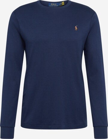 Coupe regular T-Shirt Polo Ralph Lauren en bleu : devant