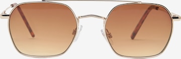 Pull&BearSunčane naočale - zlatna boja: prednji dio