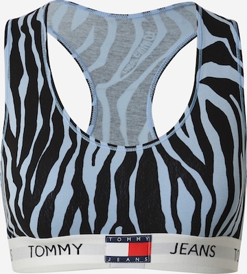 Bustier Soutien-gorge Tommy Jeans en bleu : devant