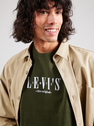 LEVI'S ® Klasický střih Tričko – zelená