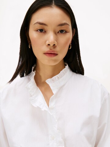 Chemisier TOMMY HILFIGER en blanc